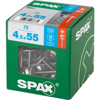 Spax Stainless Steel Raised Countersunk Roof Sheet Sealing Screws