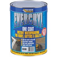 Everbuild Sika 484620 Evercryl® One Coat Clear 5Kg