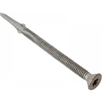 Forgefix TFCUWWSD5540L Techfast Timber To Steel Csk/Wing Screw No.3 Tip 5.5 X 40Mm Box 100