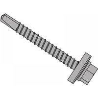 Forgefix TFHW16SD5550L Techfast Roofing Sheet To Steel Hex Screw & Washer No.3 Tip 5.5 X 50Mm Box 100