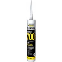 Everbuild Sika 486162 Everflex® 700T Lmn Silicone Black 300Ml