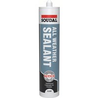 Soudal All Weather Sealant Clear 290Ml  116727
