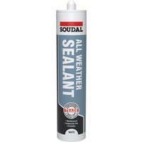 Soudal All Weather Sealant White 290Ml  155481