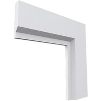 Rebate 45 MDF Architrave White Primed 4200mm x 95mm x 18mm