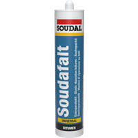 Soudal Soudafalt - Roof & Gutter Sealant Black 300Ml  102668
