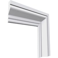 Cesar MDF Architrave White Primed 4200mm x 95mm x 18mm