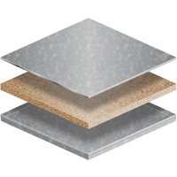 Bathgate BG3 Raised Floor Panel BSEN Class 3 Grade Steel Encapsulated Bare Panel 600mm x 600mm x 31mm