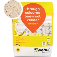 Weberpral M Ocre Rose Render 25kg - Pack of 10