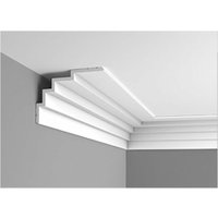 C393 Plastic Coving 200cm x 6cm x 21cm