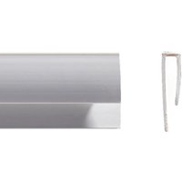 Altro Whiterock Single-part Start And Edge Trim White 2500mm - A807/25